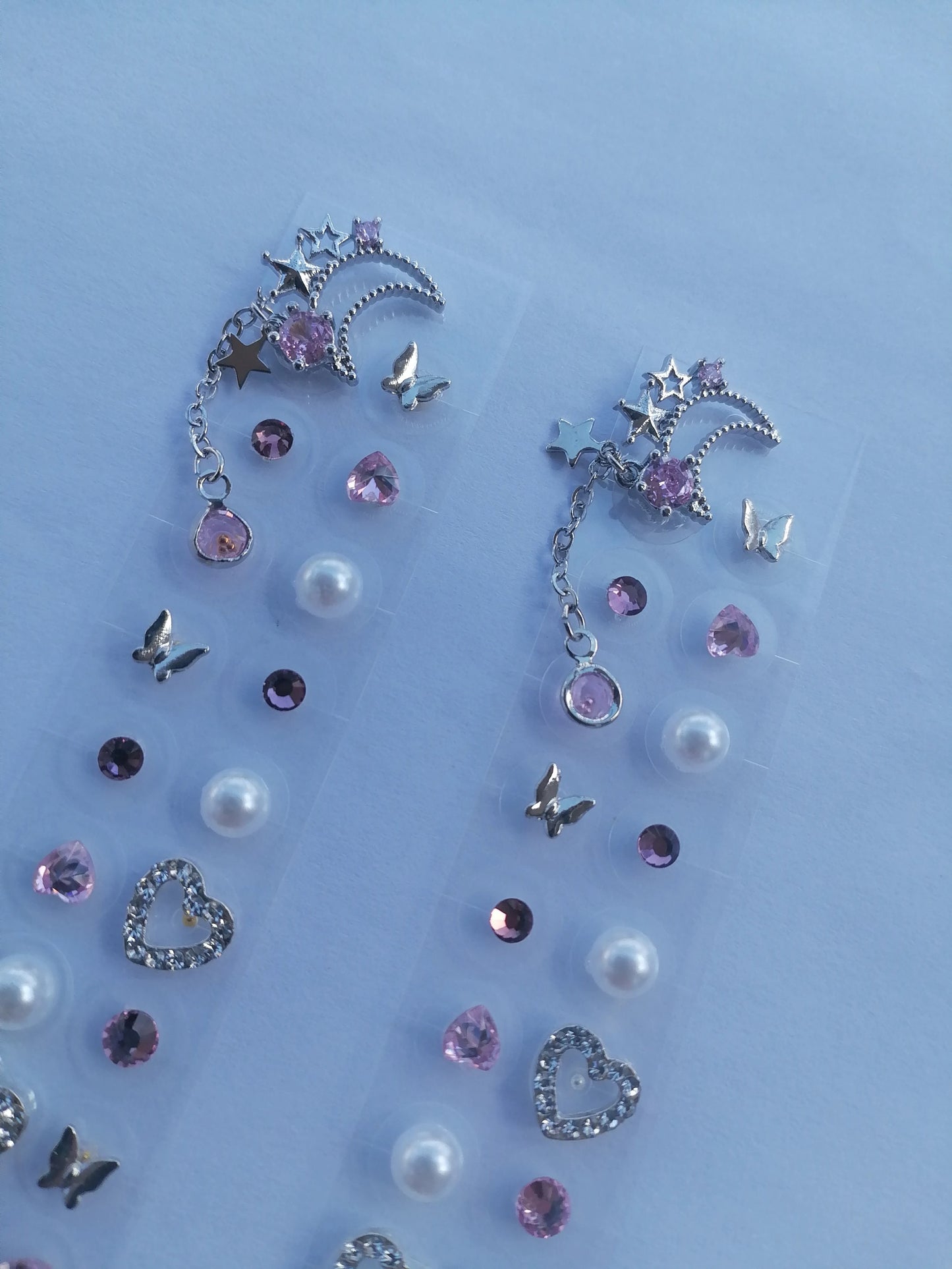 Dream stick on earrings collection