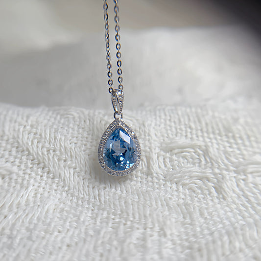 Clear Infinity Necklace