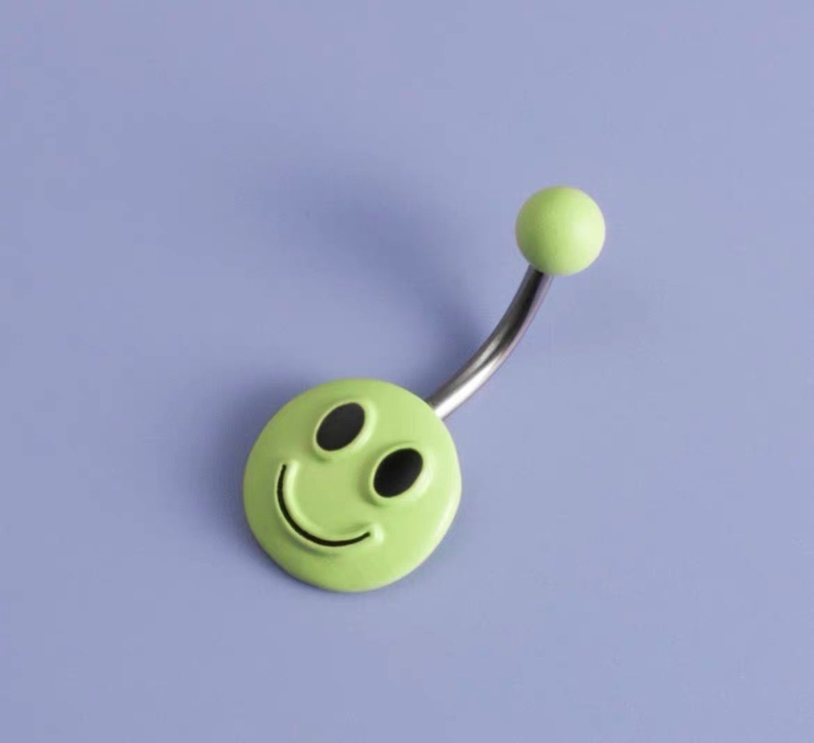 Space and Skull Belly Ring