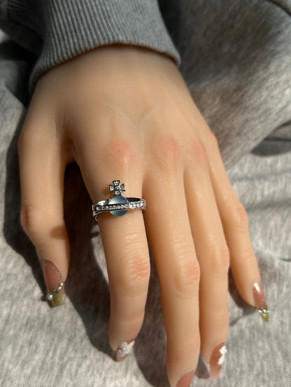 Glowing Signet Orb Ring