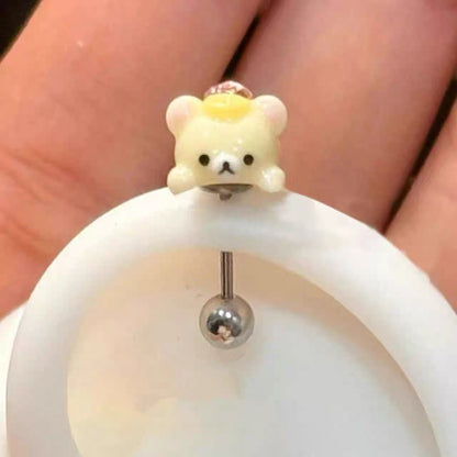 Korilakkuma Vertical Helix Earrings