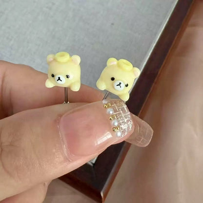 Rilakkuma Vertical Helix Earrings