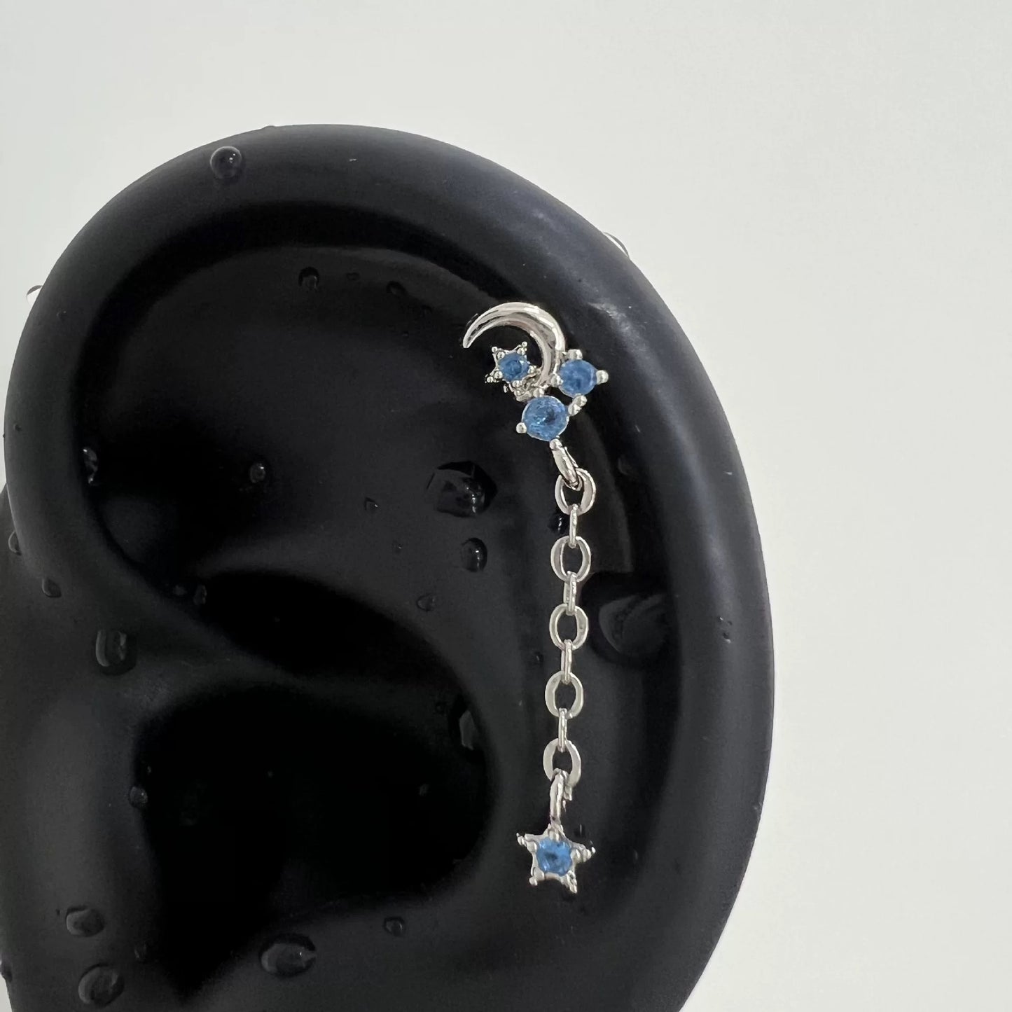 Midnight Blue Galaxy Dangle