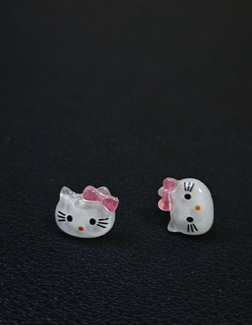 Kitty Blush Charm Earrings