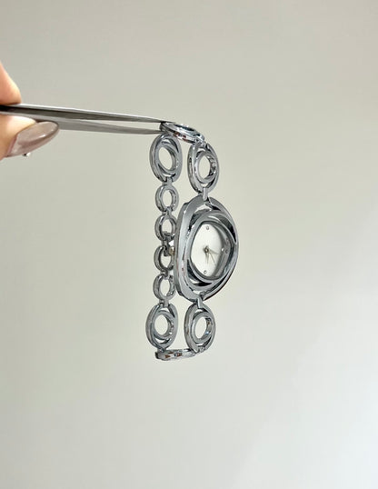 Circle Link Bracelet Watch