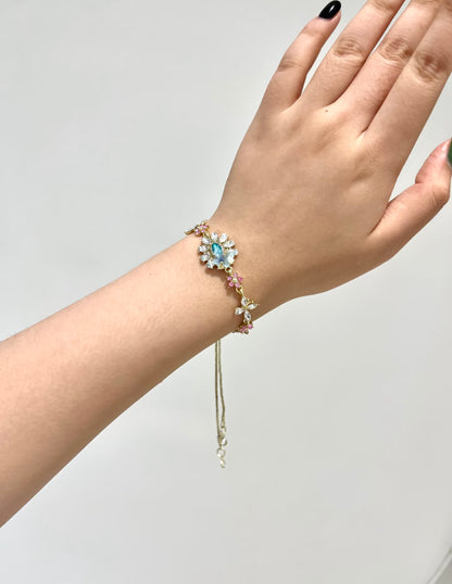 Ethereal Flora & Wing Bracelet
