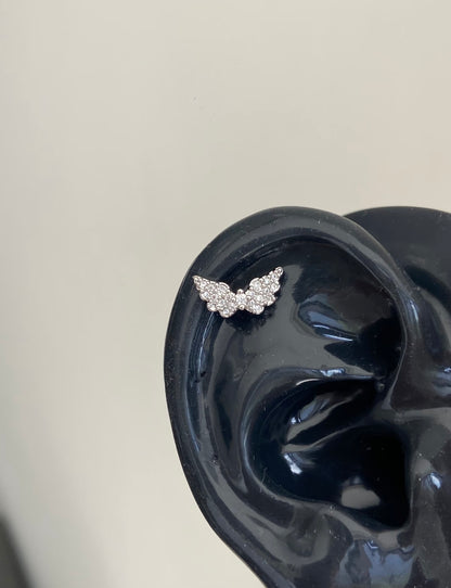 Selene Wings Helix Earrings