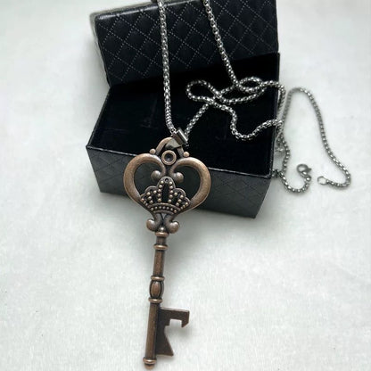 Victorian Midnight Filigree Necklace