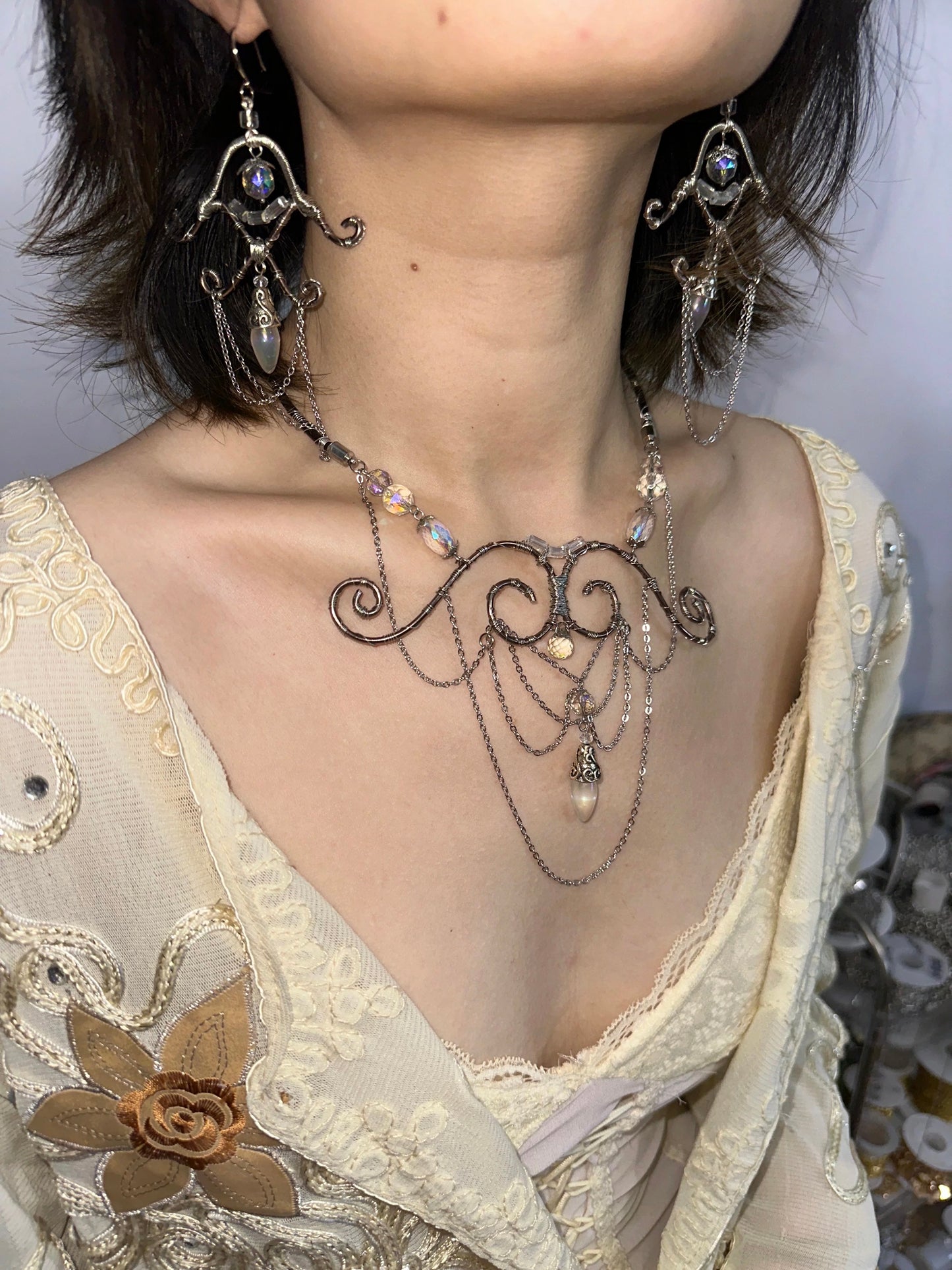 Celestial Weaver Necklace