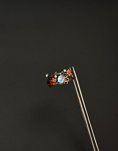 Autumn Dewdrop Ring