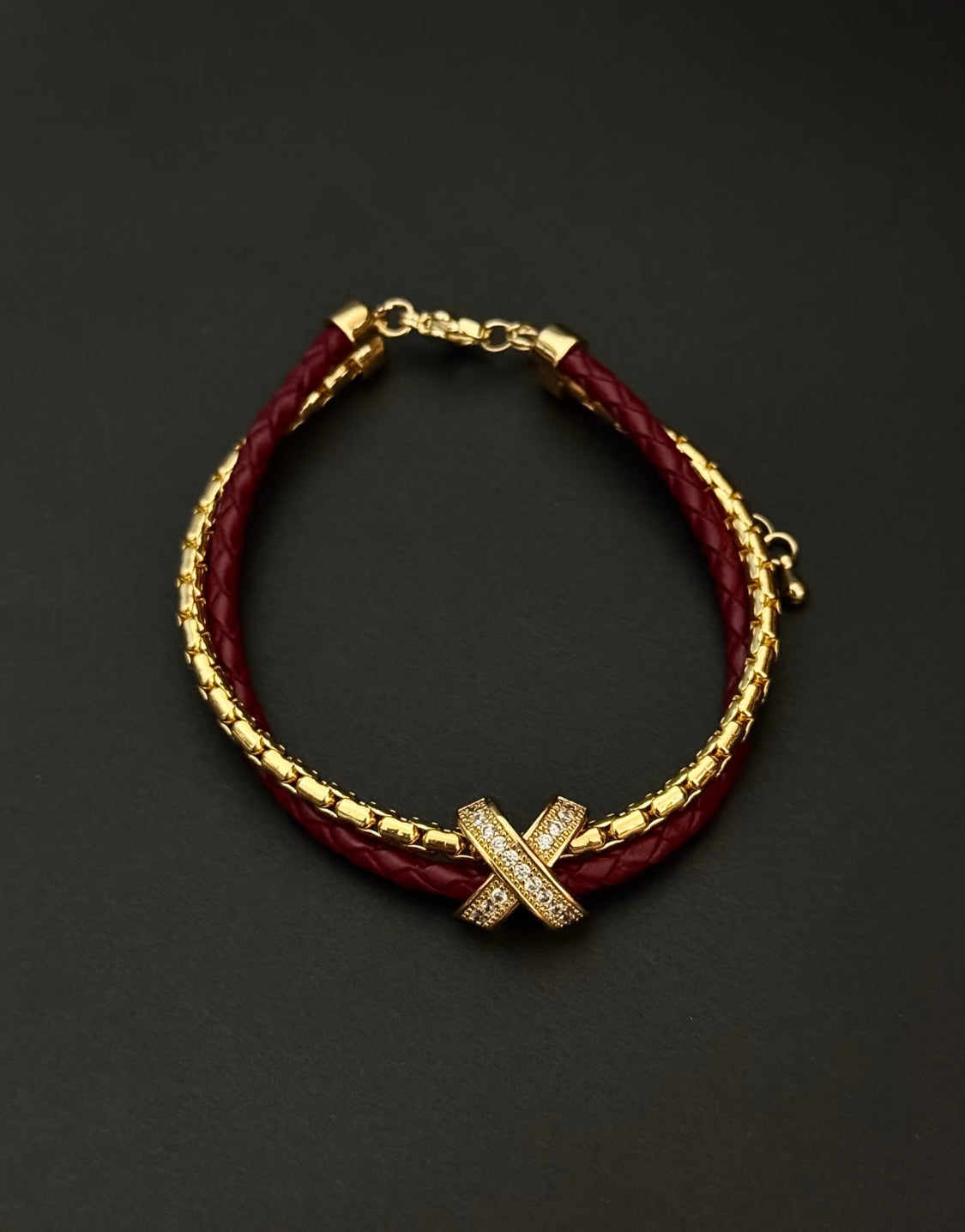 Ruby Junction Bracelet