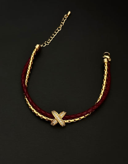 Ruby Junction Bracelet