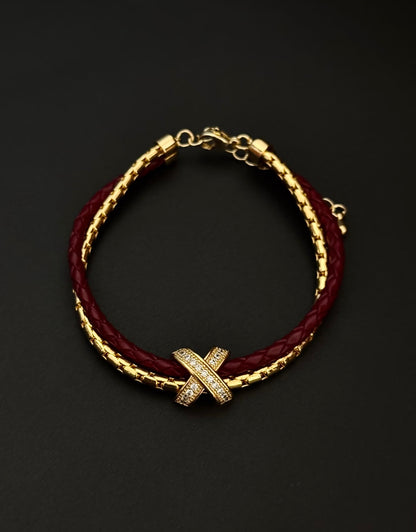 Ruby Junction Bracelet