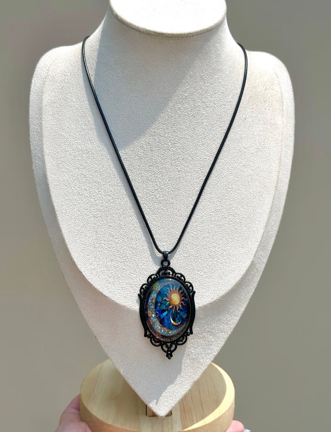 Aetheric Solstice Cameo Necklace