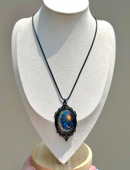 Aetheric Solstice Cameo Necklace