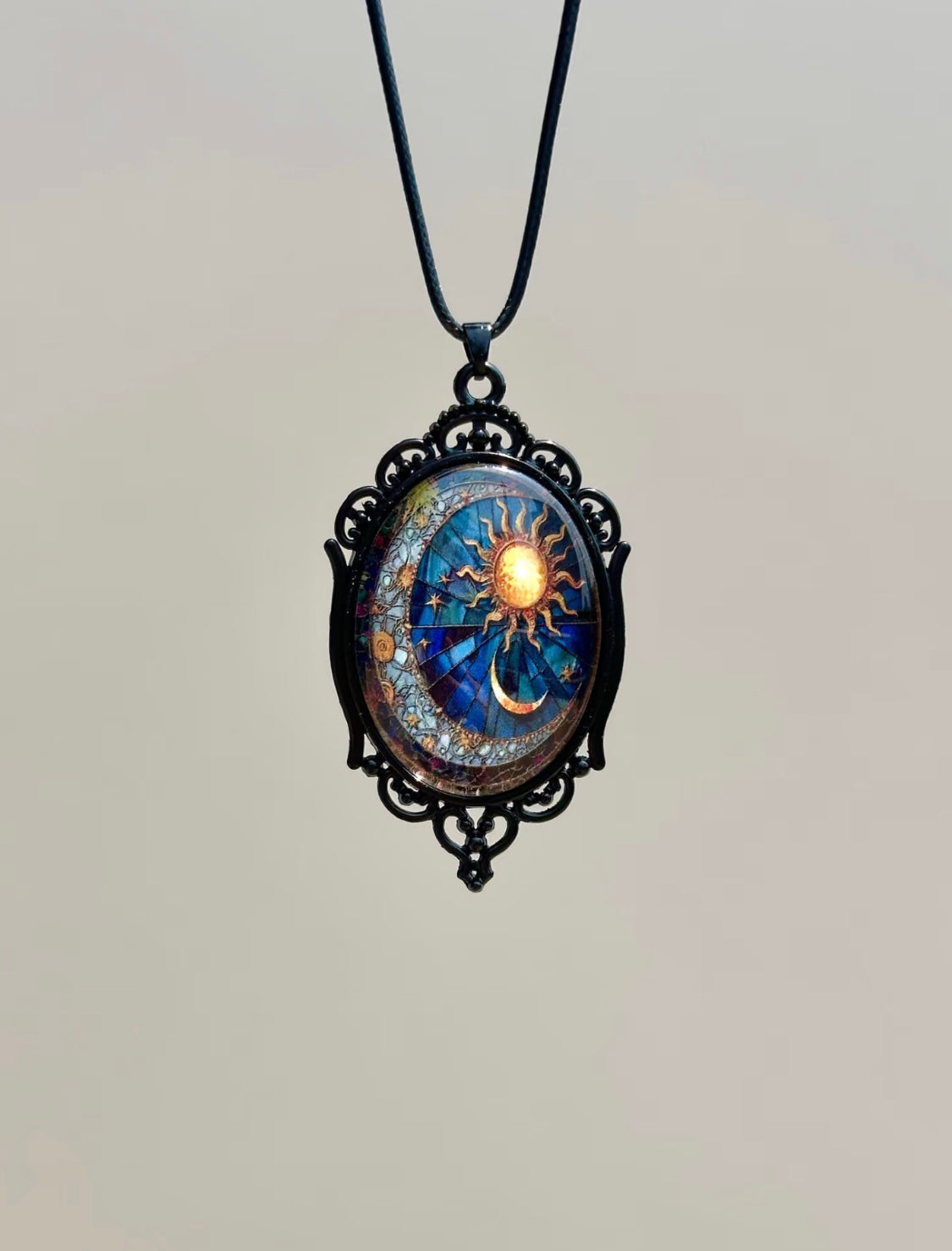Aetheric Solstice Cameo Necklace