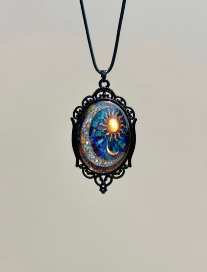 Aetheric Solstice Cameo Necklace