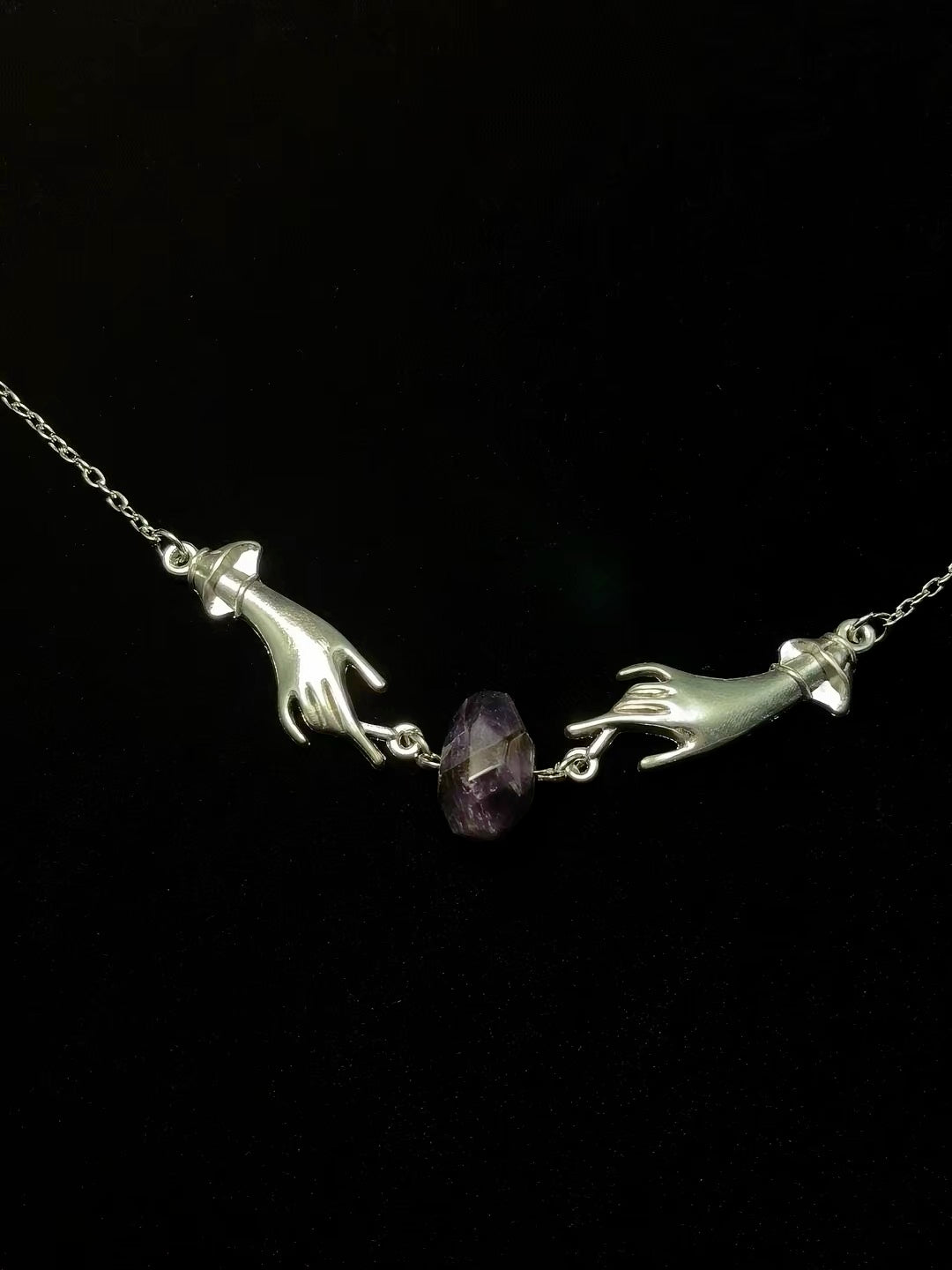 Gothic Hand Necklace