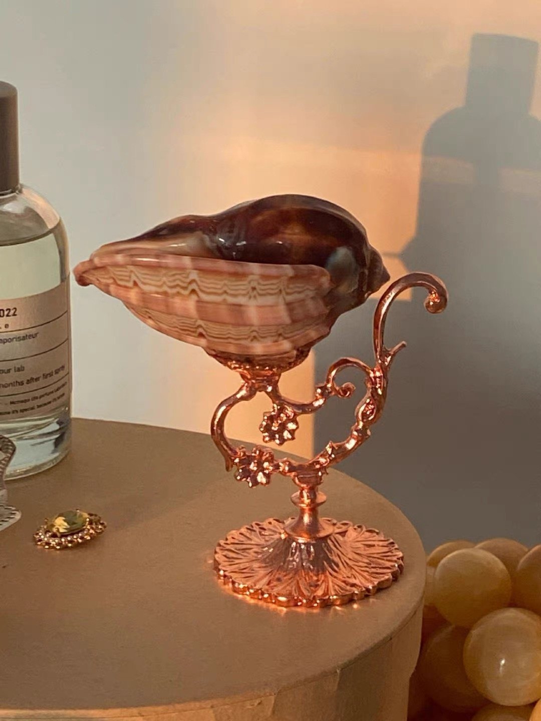 Royal Shell Jewelry Holder Cups