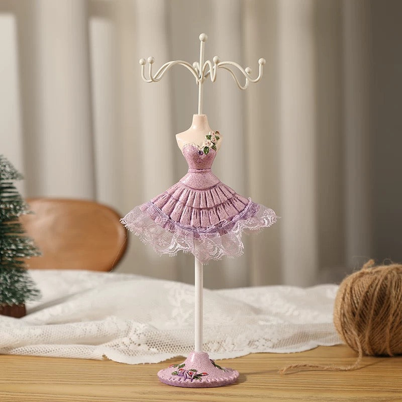 Ballerina Pink Jewelry Stand