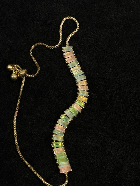 Sea Glass Stream Bracelet