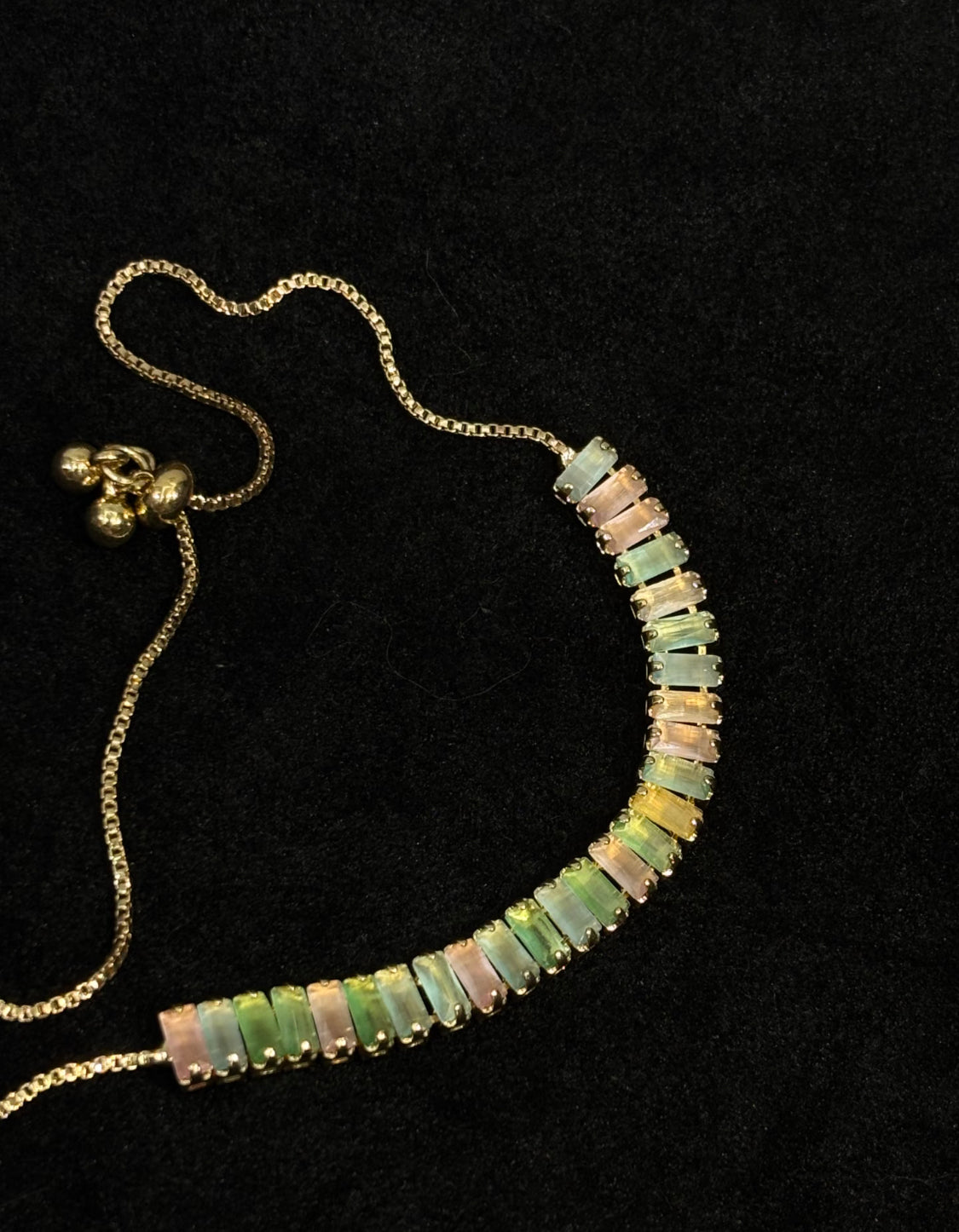 Sea Glass Stream Bracelet