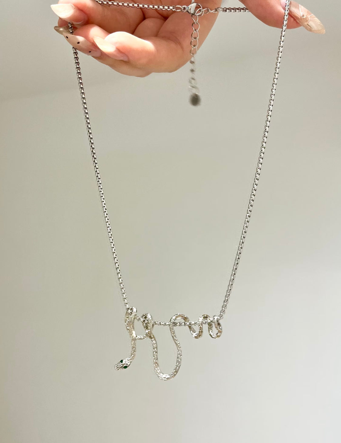 Emerald Viper Necklace