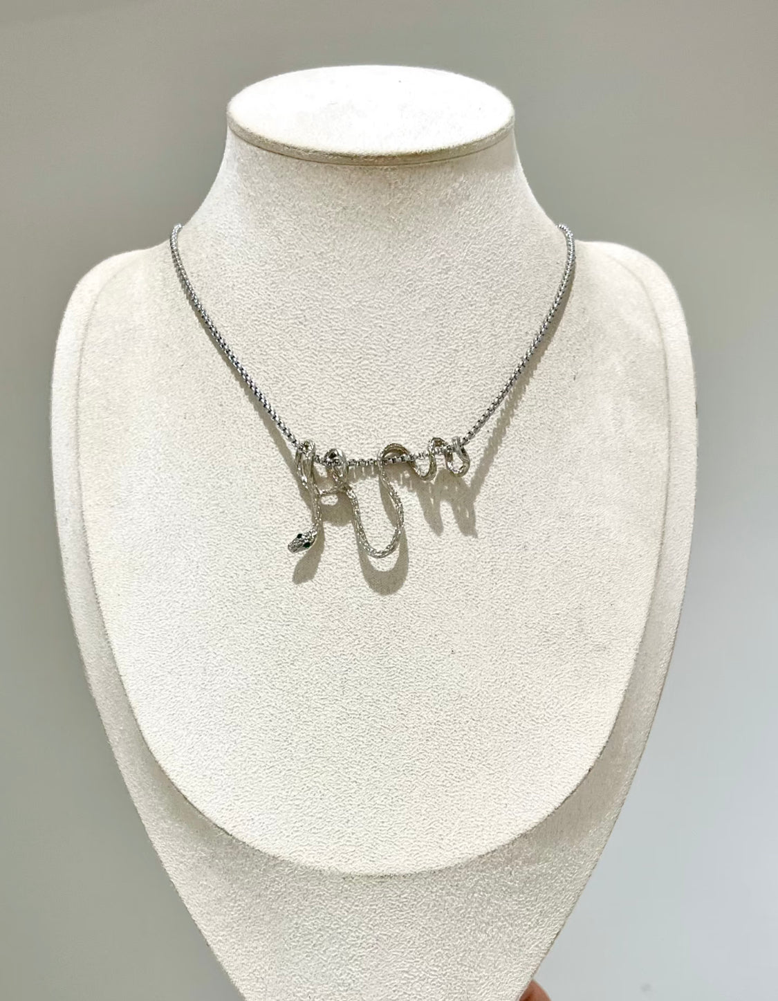 Emerald Viper Necklace