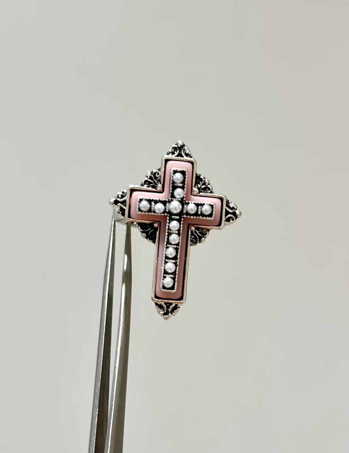 Victorian Pearl Cross