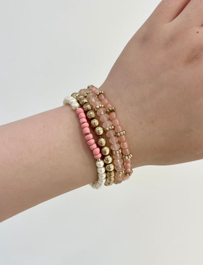 Ivory & Gold Harmony Bracelet