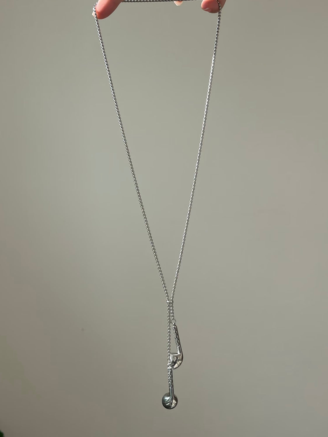 Earbud Pendant Necklace