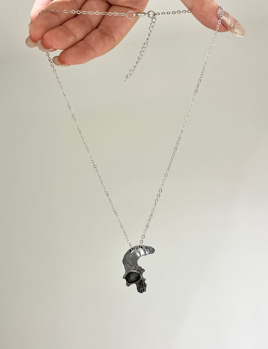 Crescent Cranium Necklace