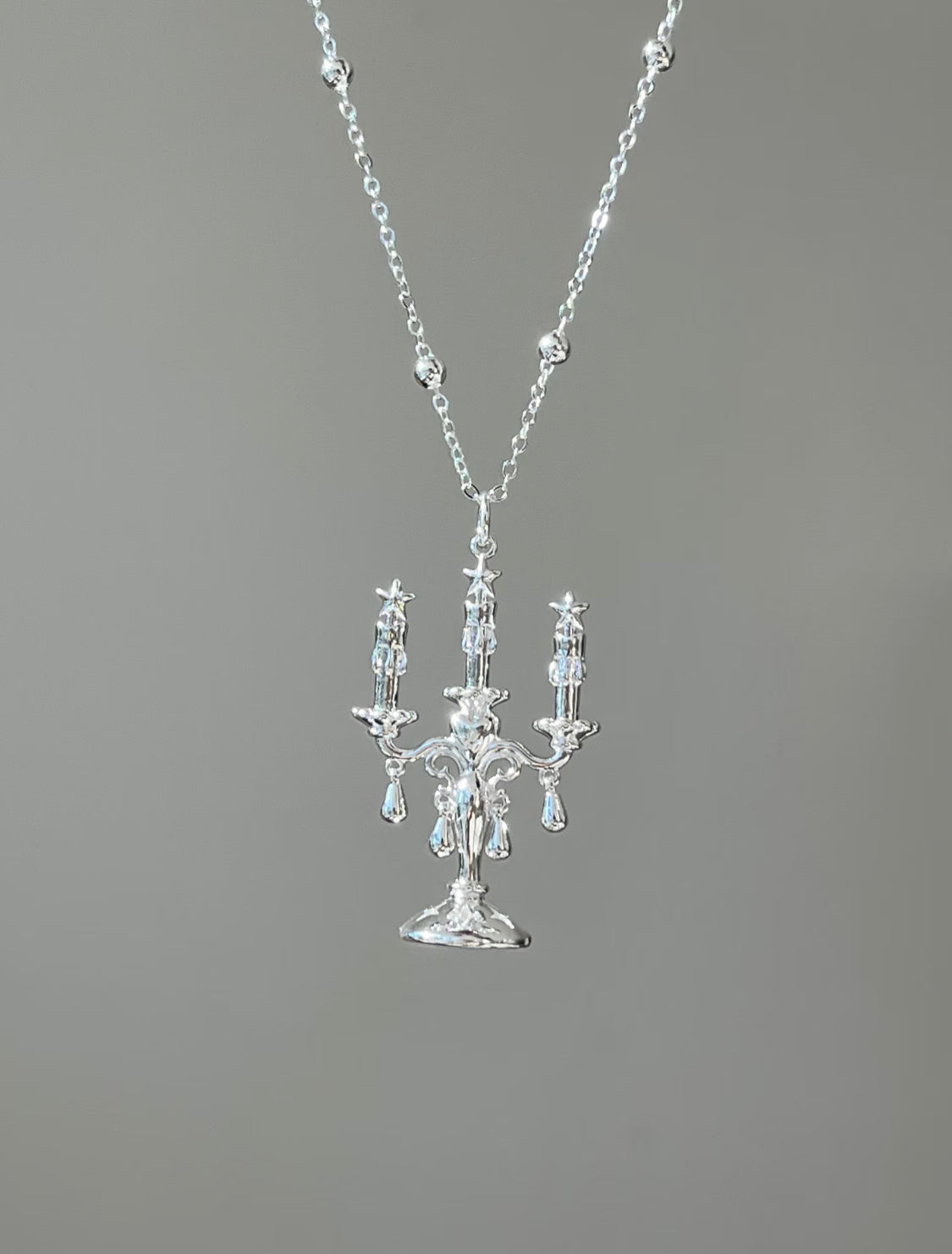 Crystal Chandelier Necklace