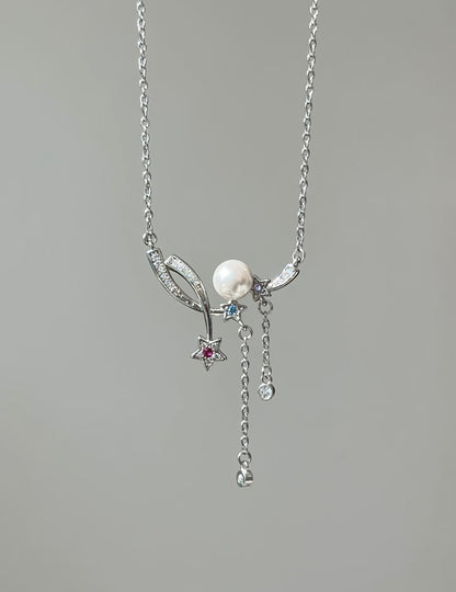 Pearl And Shooting Star Design