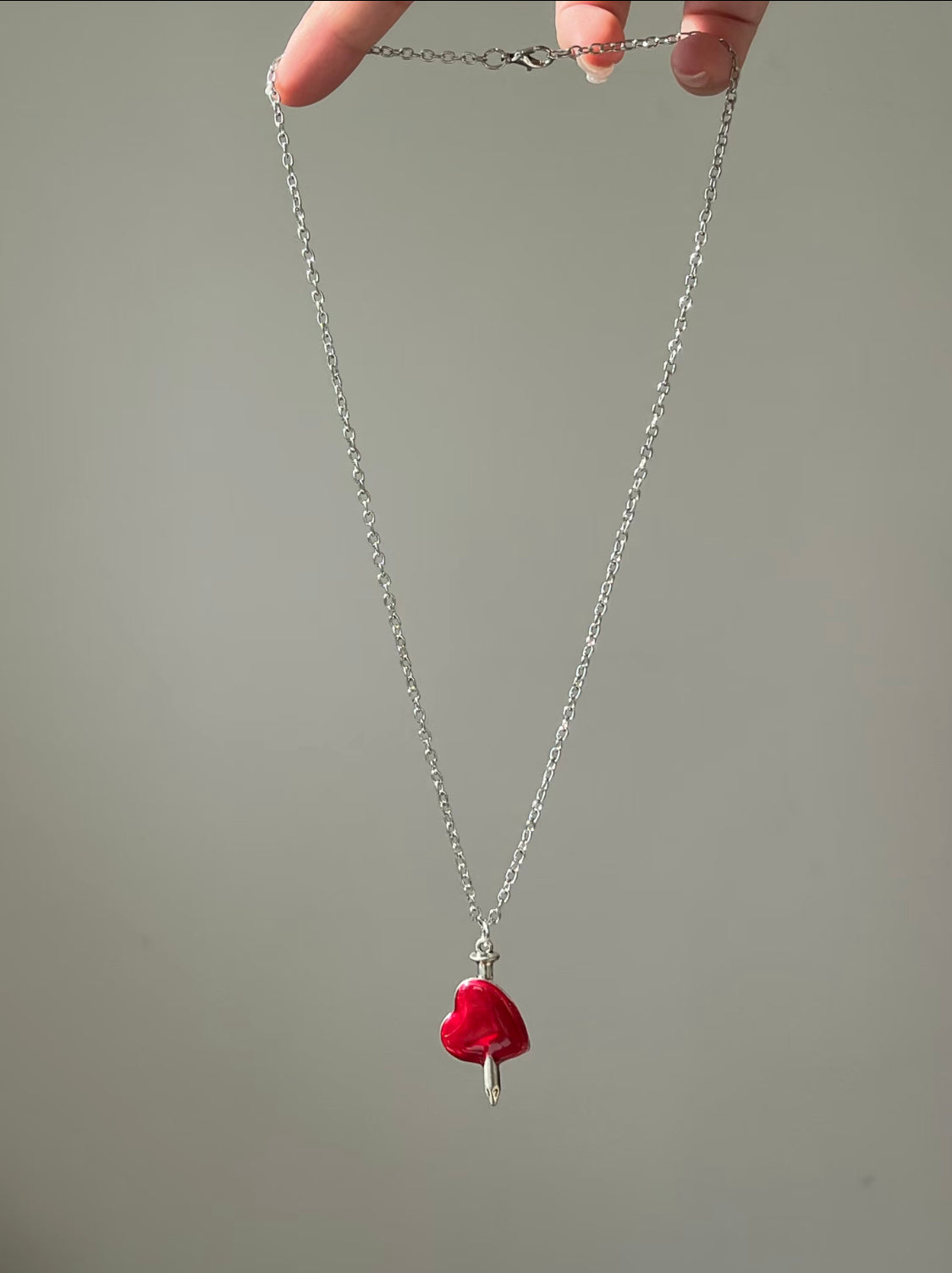 Nail Through the Heart Necklace