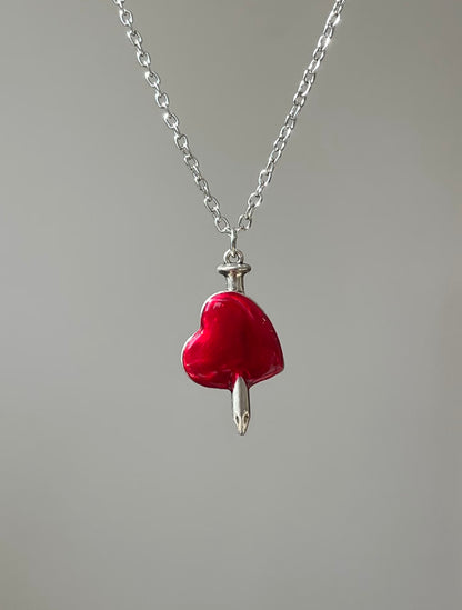 Nail Through the Heart Necklace