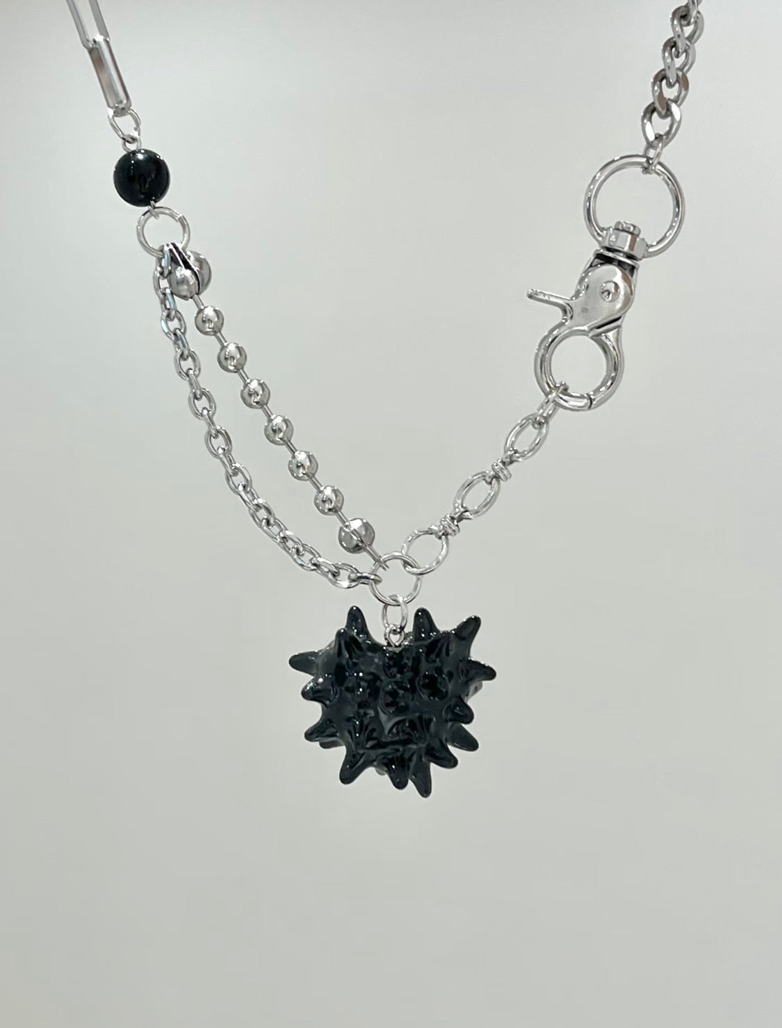 Glitch-Core Link Necklace