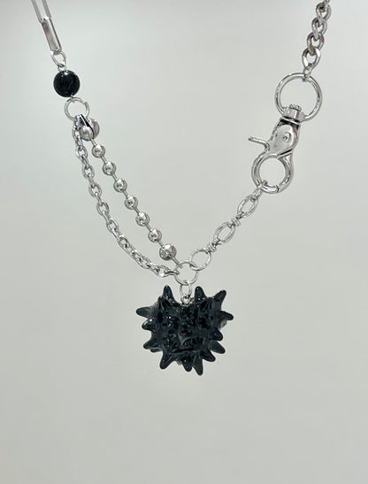 Glitch-Core Link Necklace