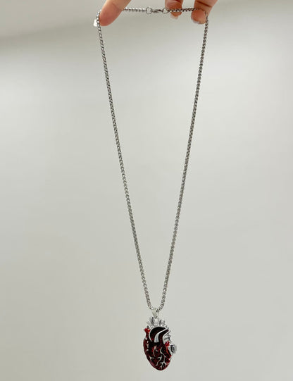 Anatomical Heart Locket