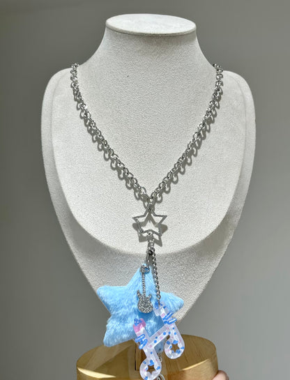 Dreamy Guitar Star Necklace