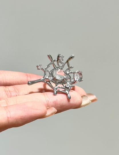 Silver Gossamer Ring