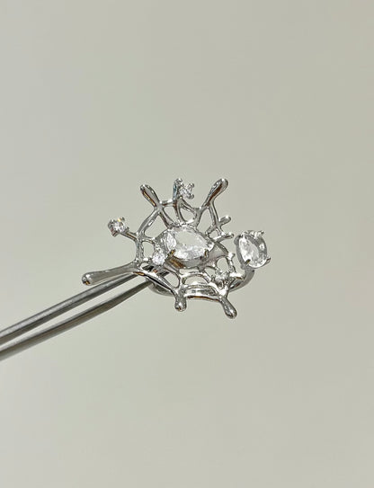 Silver Gossamer Ring