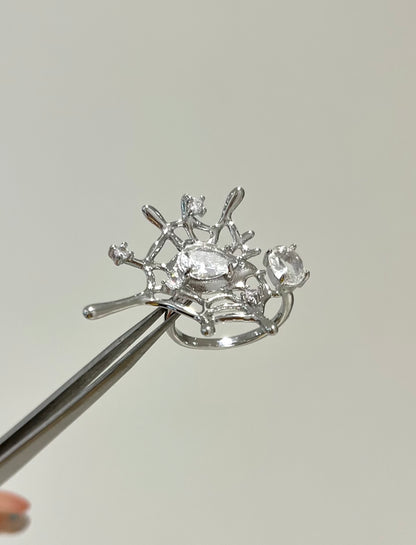Silver Gossamer Ring