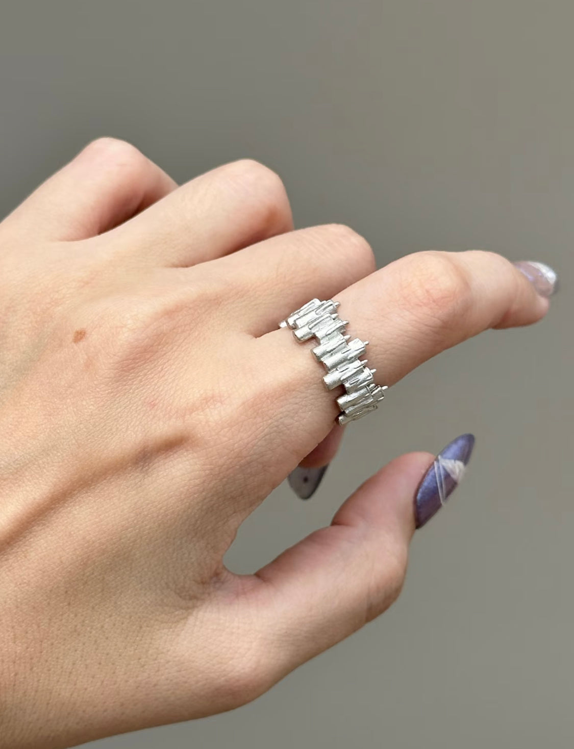 Votive Crown Ring