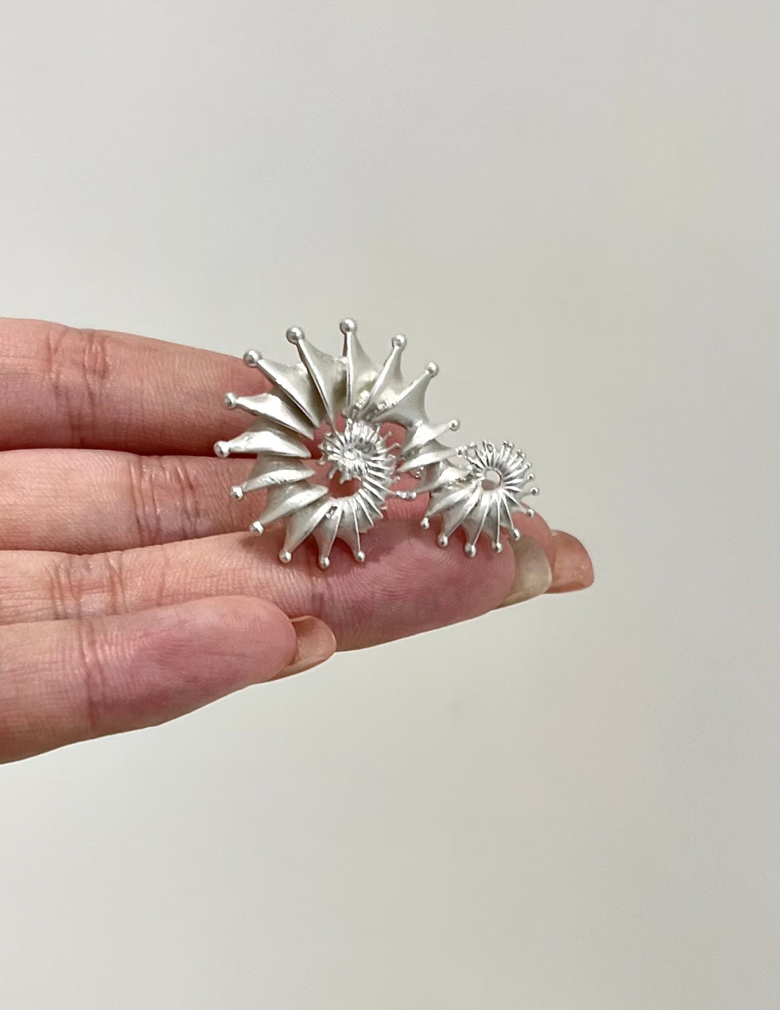 Nautilus Spiral Ring
