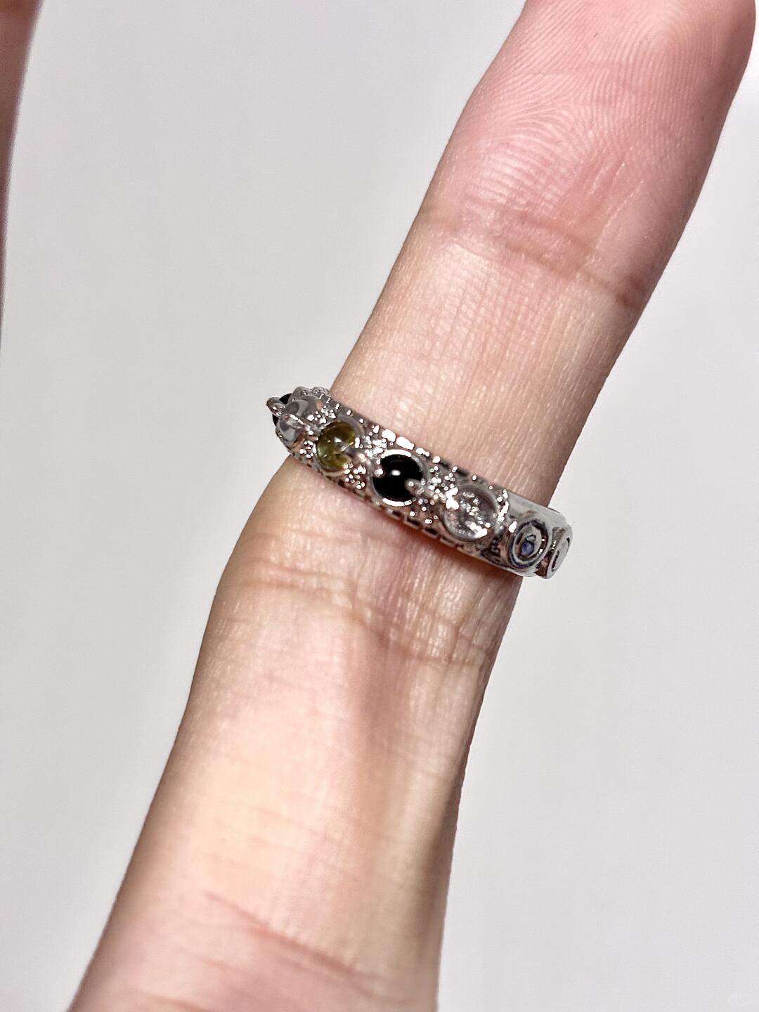 Celestial Alignment Adjustable Ring