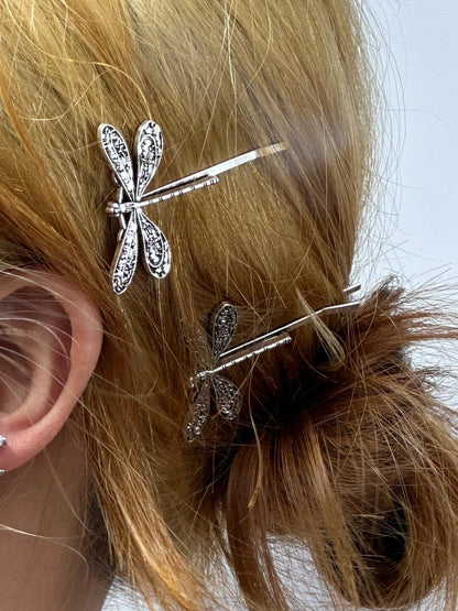 Twilight Dragonfly Hair Clips