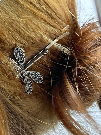 Twilight Dragonfly Hair Clips