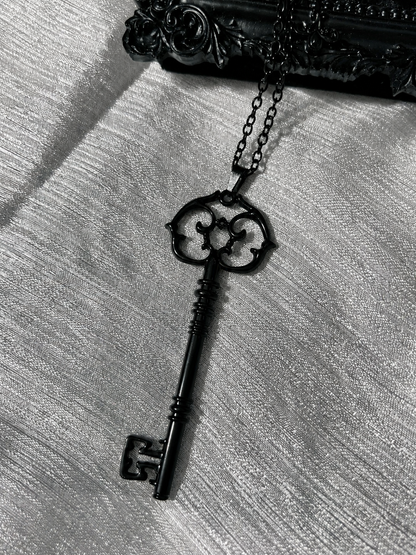 Dark Academia Key Pendant