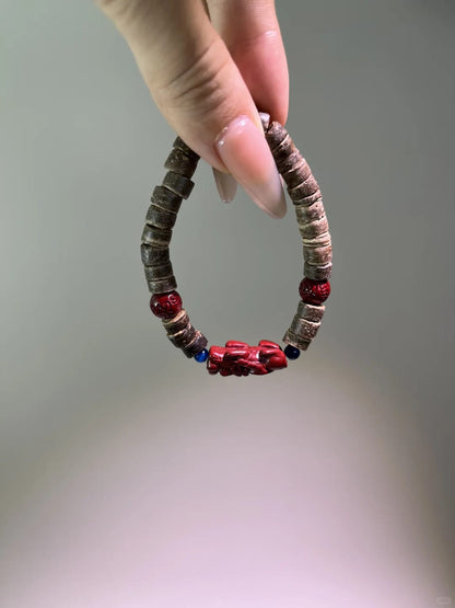 Earth & Dragon Agarwood Bracelet